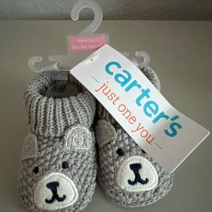 Newborn Teddy Bear Booties
